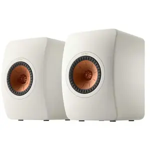 Comparateur de prix : Enceinte bibliothèque KEF LS50 Meta White x 2