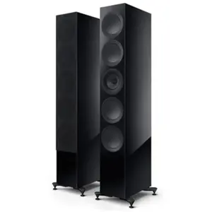 Enceintes colonne KEF R11 Meta Noir laqué