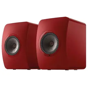 Enceinte résidentielle KEF LS50W2 Rouge pas cher