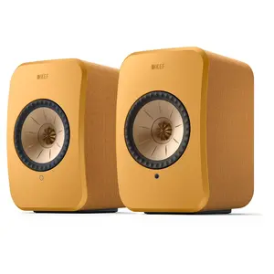 Comparateur de prix : Enceinte connectée Hi-Fi KEF LSX 2 Ambre vendues par paire