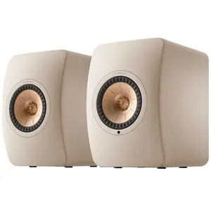 Enceintes sans fil hi-fi KEF LS50 Wireless 2 Beige Sable pas cher