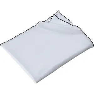Nappe en coton lavé blanche 170 x 250 cm - The Cool Republic pas cher