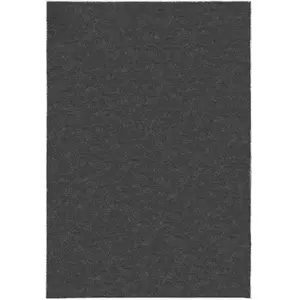 Novatrend Tapis de salon moderne épais gris 200x290 cm pas cher