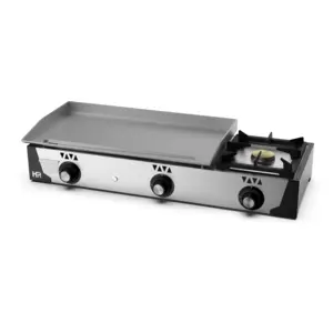 Comparateur de prix : HR Fainca Plancha Gaz Acier Poli 6 mm 12900 W