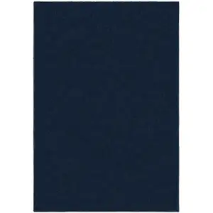 Novatrend Tapis de salon moderne épais bleu 160x230 cm pas cher