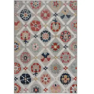 Novatrend Tapis intérieur extérieur moderne gris 200x290 cm pas cher