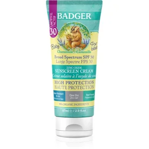 Badger Sun crème protectrice pour nourrisson SPF 30 87 ml pas cher