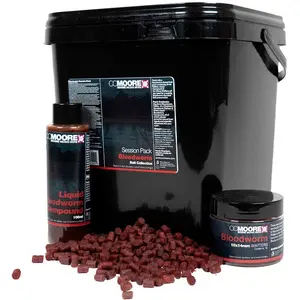 CCMOORE Bouillettes Bloodworm Session Pack pas cher