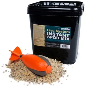 Comparateur de prix : Ccmoore Amorce Live System Spod Mix Bucket 2.5kg