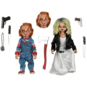 Comparateur de prix : Fra Bernar (Gramola) Figurine - La Fiancee De Chucky - Pack Clothed Chucky & Tiffany 14 Cm