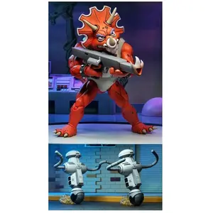Comparateur de prix : NECA - Figurine Tmnt Tortues Ninja Cartoon - Paquet De 3 Cannes De Inf...