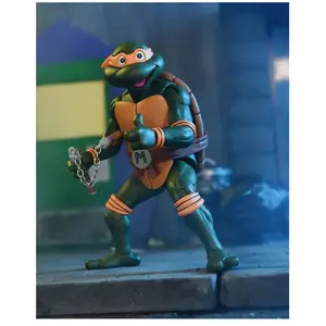 Neca Les Tortues Ninja (Cartoon) - Figurine Ultimate Michelangelo VHS 18 cm