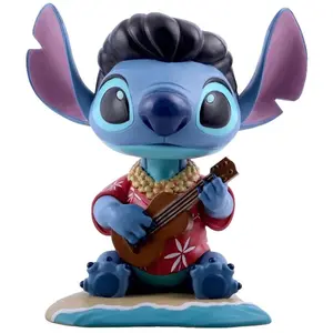 Comparateur de prix : STITCH - Blue Hawaiian - Figurine Head Knocker NECA - 15cm - Figurine Lilo & Stitch - BM-241324