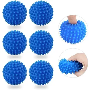 KATOOM 6pcs Boules de Sèche-Linge, Boule de Lavage pour Machine à Lave...