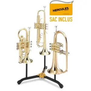 Guillemot Support Trompette, Cornet Et Bugle, Avec Housse Hercules Ds513bb