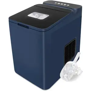 Machine à glaçons 1.5L MAGICFOX, 9 Glaçons en 6 à 13 minutes, 12 kg/24... pas cher