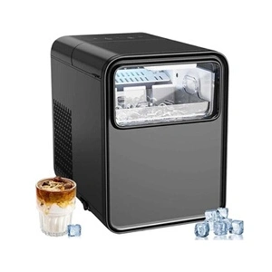 Machine à glaçons Petite - QEXREED - 12kg/24h - 9 cubes/6min - Autonet... pas cher