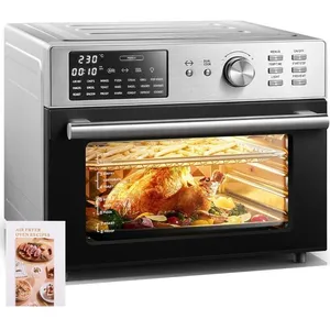 AZMSARY Friteuse à Air - 30L - 21 Programmes - 3200W Max - Température... pas cher