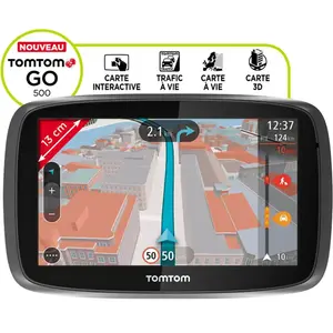 TomTom GO 500 - Navigateur GPS - automobile 5" grand écran pas cher