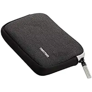 TomTom - Housse universelle compatible adaptée à tous les GPS TomTom 4,3 et 5 pouces (notamment les TomTom Start, Via, GO, GO Basic, GO Essential, GO Premium, Rider et GO Professional)Vendu paramazon