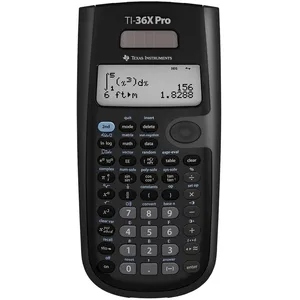 Texas Instruments TEX-TI36XPRO Calculatrice Scientifique Noir