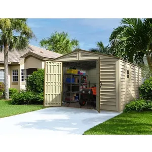 Abri de jardin en PVC Woodstyle Premium 13,12m² DUWS1013PR Duramax