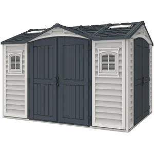 Comparateur de prix : Abri de jardin - Métal - DURAMAX - Extérieur 8 m² - Parois 3 mm - DUDG108APEX