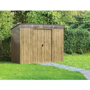 DURAMAX Abri de jardin métal - Imitation bois - 4,84m² - SKYLIGHT pas cher