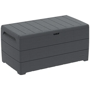 Comparateur de prix : DURAMAX Coffre de rangement jardin - Résine - Gris - 416L 