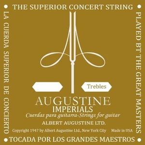 Comparateur de prix : Augustine, Cordes guitare classique Imperial Crystal Nylon medium, Si2 medium .0327"/0,83mm