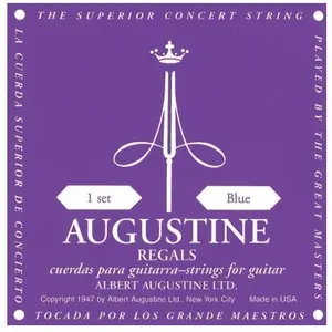Jeu de cordes guitare classique - Augustine Régal spécial Tirant faible pas cher