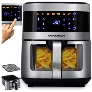 B2X Friteuse à air Berdsen BD-656 argent pas cher