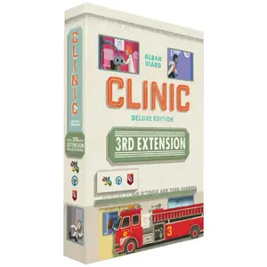 Comparateur de prix : Jeu de société Clinic Extension 3  - Capstone Games Jeu de société  - CAS-CLINIC-03 