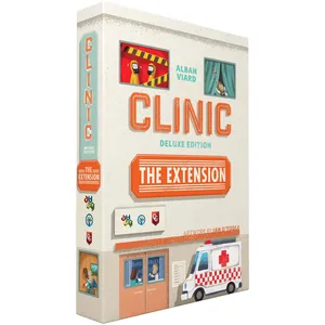 Jeu de société Clinic Extension 1  - Capstone Games Jeu de société  - CAS-CLINIC-01  pas cher