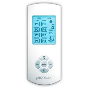 PRORELAX Mode traitement double effet TENS + EMS Duo pas cher