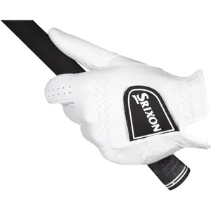 Comparateur de prix : Gant de golf Droitier Srixon Cabretta Blanc S 12107069