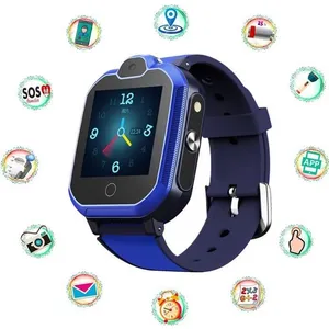 SURENHAP Montre Intelligente Enfants Etanche Tracker GPS 4G - Avec Tél... pas cher
