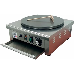 Comparateur de prix : L2G Crêpière électrique 1 plaque en fonte adhesive 400mm
