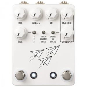 Jhs Pedals FLIGHT DELAY WHITE