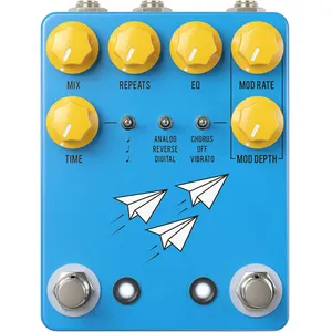 Jhs Pedals FLIGHT DELAY BLUE pas cher