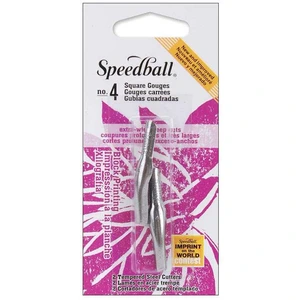 Speedball Gouge Linogravure N°4 Carré U 2 pcsVendu parscrapmalin
