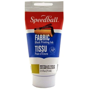 Speedball Encre Linogravure Textile 75 ml Or métalliqueVendu parscrapmalin