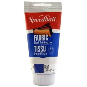 Speedball Encre Linogravure Textile 75 ml Bleu