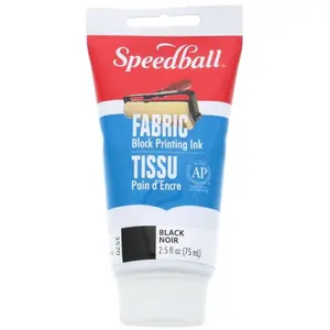 Speedball Encre Linogravure Textile 75 ml NoirVendu parscrapmalin