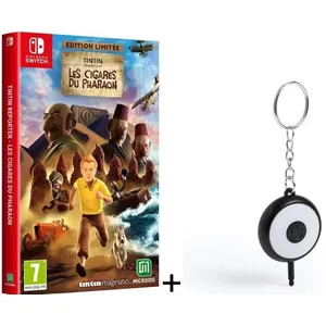 MICROIDS Tintin Reporter : Les Cigares Du Pharaon Switch Edition Limitée + Flash LED OFFERT pas cher
