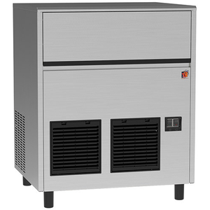 Virtus Group Machine à Glaçons Inox avec Refroidissement à Air - 67 Kg/24 H - Mastro pas cher