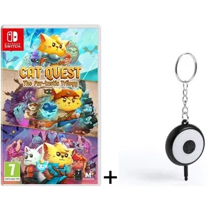 JUST FOR GAMES Cat Quest The Fur-tastic Trilogy Switch + Flash LED OFFERT pas cher