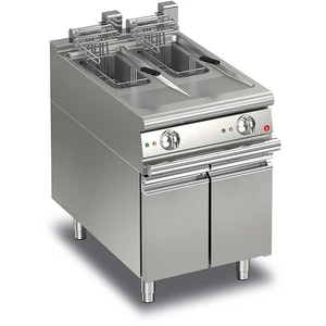 Baron Friteuse électrique sur meuble 2 x 10 L 2 x 9 kW P700Vendu paramazon