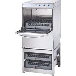 Comparateur de prix : Non communiqué Lave Vaisselle Professionnel Inox Universel avec Base Panier 50 x 50 cm