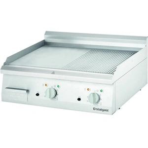 Plancha Double Rainurée Gaz 13 kW G20 ou G30 Stalgast